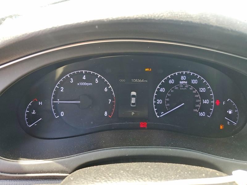 2013 Hyundai Genesis VIN KMHGC4DD8DU247609 COPART salvage auction — FRONT END, WA - BILL OF SALE, sold $600 on 2026-07-29 (photo 9)