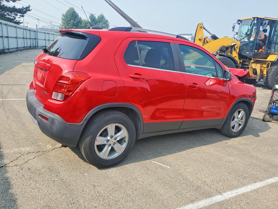 2016 Chevrolet Trax VIN KL7CJLSBXGB755405 COPART salvage auction — FRONT END, Oh - Cert Of Title-Salvage, sold $650 on 2026-07-31 (photo 3)