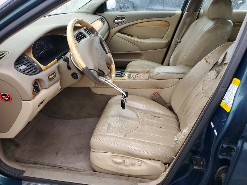 2002 Jaguar S type VIN SAJDA01N02FM35773 COPART salvage auction — MINOR DENT/SCRATCHES, Ca - Dis/Dlr/Exp App For Dup Clean, sold $325 on 2026-07-21 (photo 7)