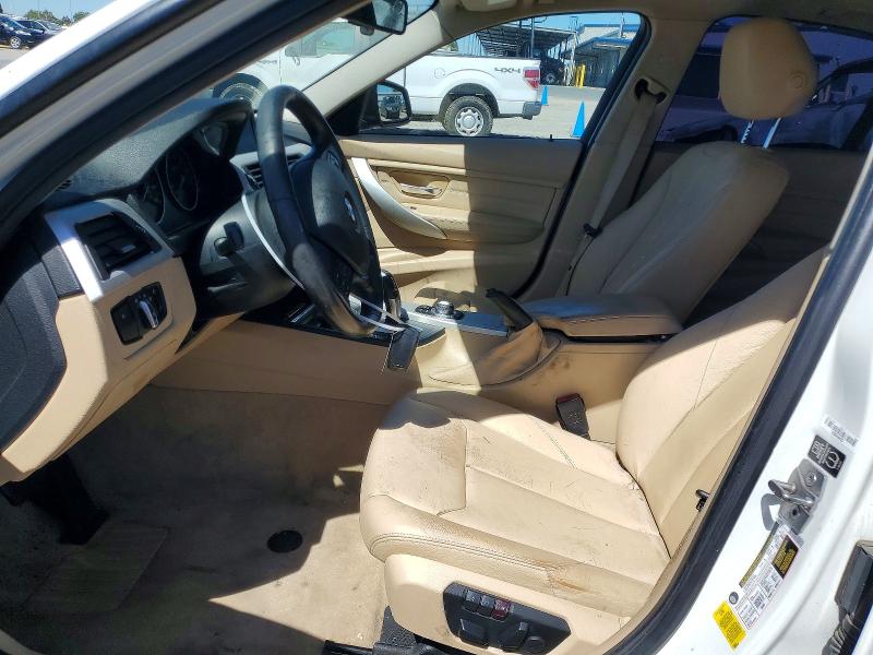 2013 BMW 3er VIN WBA3C1C52DF441551 COPART salvage auction — FRONT END, Ca - Salvage Certificate, sold $575 on 2026-08-06 (photo 7)