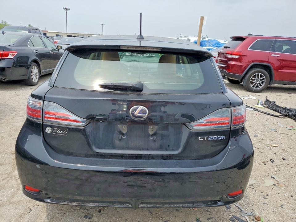 2013 Lexus Ct VIN JTHKD5BH1D2133310 COPART salvage auction — NORMAL WEAR, IN - CERTIFICATE OF TITLE, sold $700 on 2026-07-24 (photo 6)