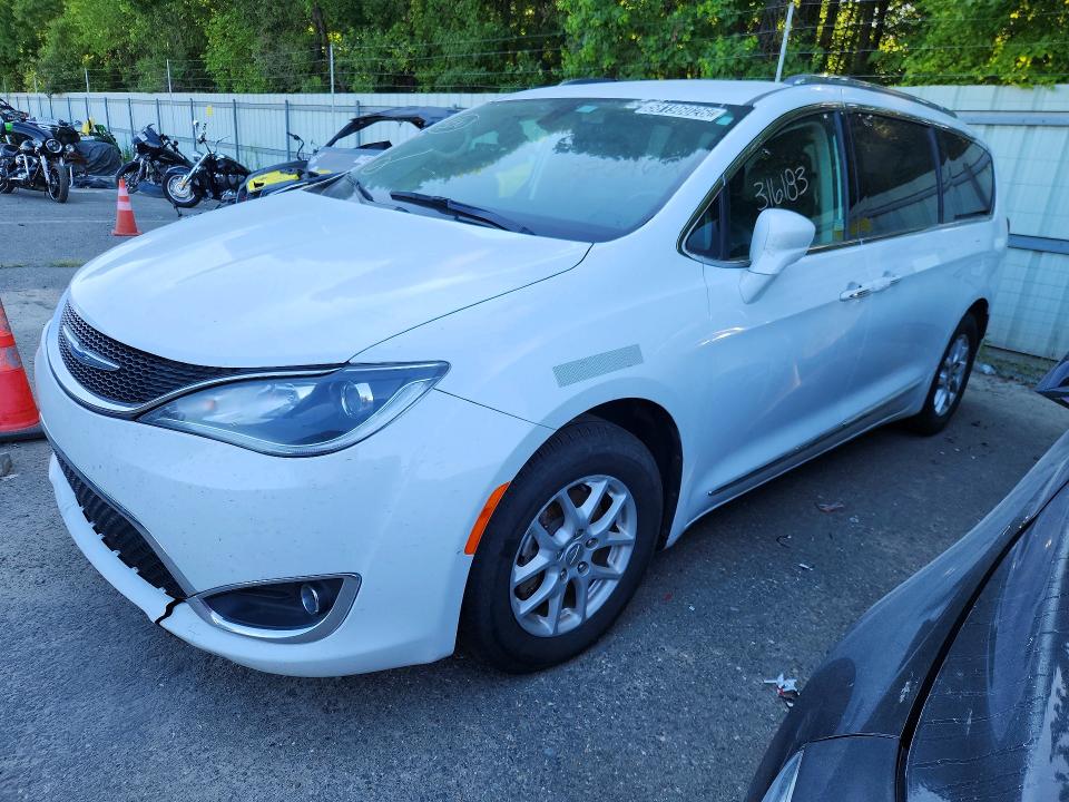 2020 Chrysler Pacifica VIN 2C4RC1BG0LR276462 COPART salvage auction — MECHANICAL, KS - CERTIFICATE OF TITLE, sold $1,100 on 2026-07-28 (photo 1)