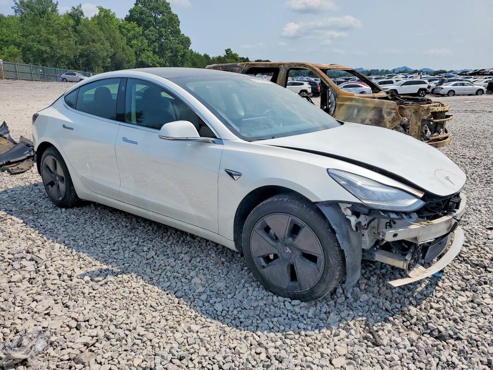 2019 Tesla Model 3 VIN 5YJ3E1EA0KF416009 COPART salvage auction — FRONT END, Tn - Certificate Of Title, sold $3,900 on 2026-07-30 (photo 4)