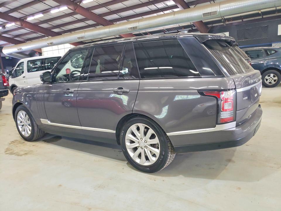 2017 Land rover RANGE ROVER VIN SALGS2FV4HA327684 COPART salvage auction — MINOR DENT/SCRATCHES, PA - CERT OF TITLE (P), sold $7,400 on 2026-07-30 (photo 2)