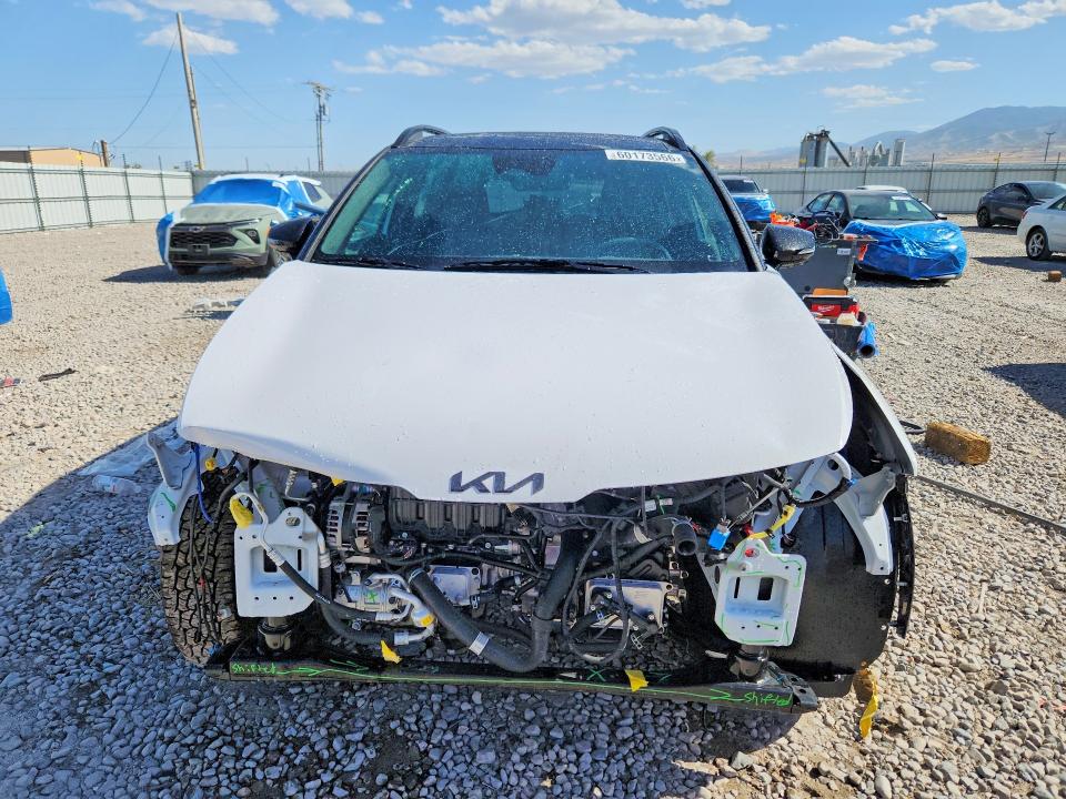 2026 Kia Sportage VIN 5XYK7CDF6TG386751 COPART salvage auction — FRONT END, Salvage Title, sold $14,900 on 2026-08-21 (photo 5)