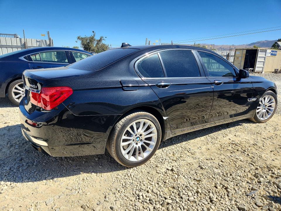 2010 BMW 7 series VIN WBAKA8C52ACY36000 COPART salvage auction — FRONT END, Ca - Salvage Certificate, sold $60 on 2026-07-30 (photo 3)