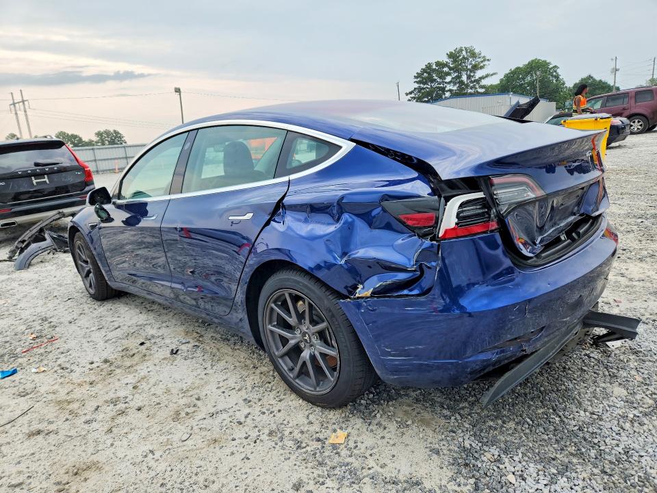2019 Tesla Model 3 VIN 5YJ3E1EA0KF309140 COPART salvage auction — REAR END, Ga - Certificate Of Title (P), sold $7,900 on 2026-08-19 (photo 2)