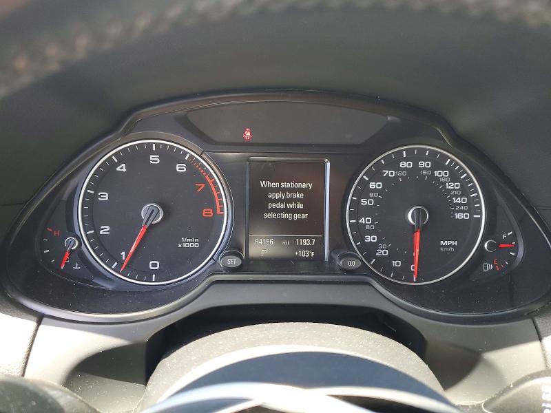2016 Audi Q5 VIN WA1L2AFP5GA130579 COPART salvage auction — FRONT END, Ca - Salvage Certificate, sold $6,000 on 2026-08-28 (photo 9)