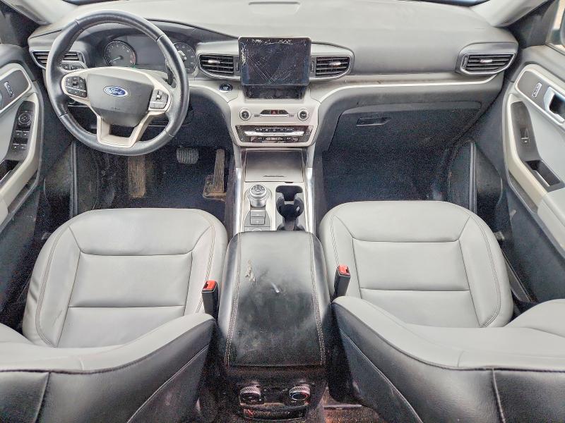 2021 Ford Explorer VIN 1FMSK8DHXMGA02641 COPART salvage auction — REAR END, MD - CERTIFICATE OF TITLE, sold $18,324 on 2026-07-30 (photo 8)