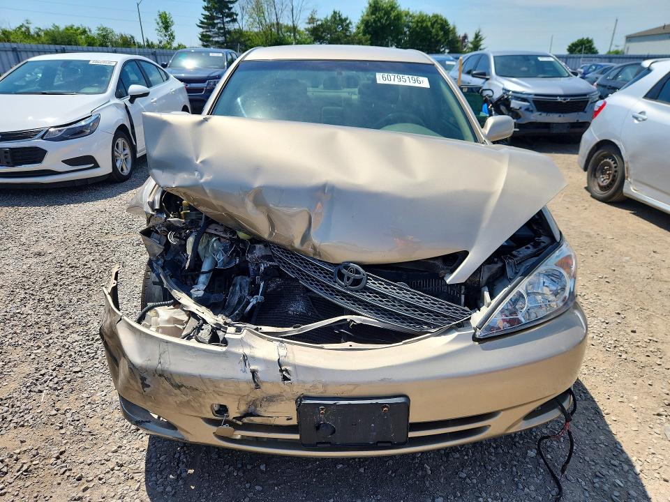 2003 Toyota Camry VIN JTDBE32K730217673 COPART salvage auction — FRONT END, On - Permit Salvage, sold $200 on 2026-07-30 (photo 5)