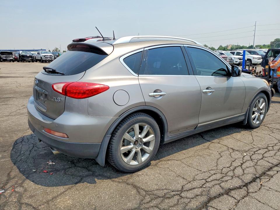 2010 Infiniti Ex35 VIN JN1AJ0HR8AM755284 COPART salvage auction — FRONT END, Co - Dis/Dlr/Exp Only Clean Title, sold $425 on 2026-07-28 (photo 3)