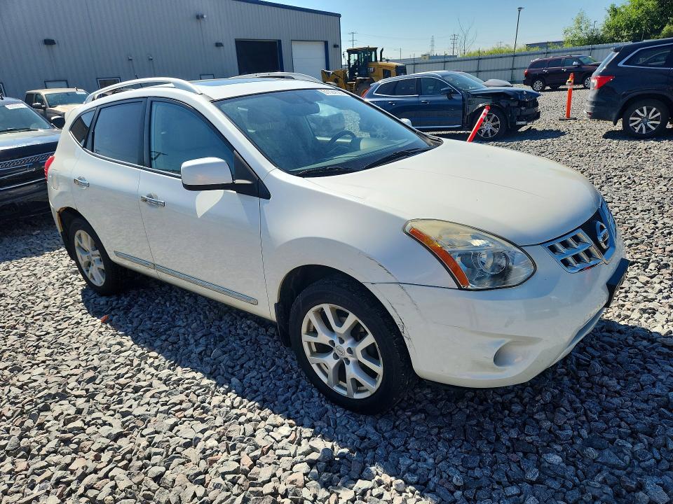 2011 Nissan Rogue sport VIN JN8AS5MV5BW271609 COPART salvage auction — SIDE, Wi - Junked Vehicle Bill Of Sale, sold $1,000 on 2026-07-27 (photo 4)