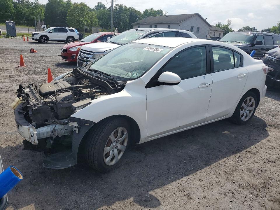 2012 Mazda 3 VIN JM1BL1UF3C1527341 COPART salvage auction — FRONT END, Pa - Certificate Of Salvage, sold $125 on 2026-07-23 (photo 1)