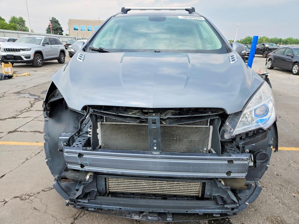 2015 Buick Encore VIN KL4CJESB7FB117913 COPART salvage auction — FRONT END, Salvage Title, sold $1,550 on 2026-07-27 (photo 5)