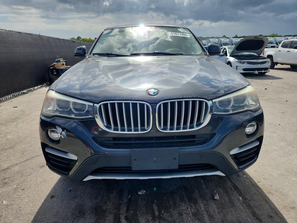 2017 BMW X4 VIN 5UXXW3C55H0T78038 COPART salvage auction — REAR END, Fl - Certificate Of Title, sold $4,650 on 2026-07-30 (photo 5)