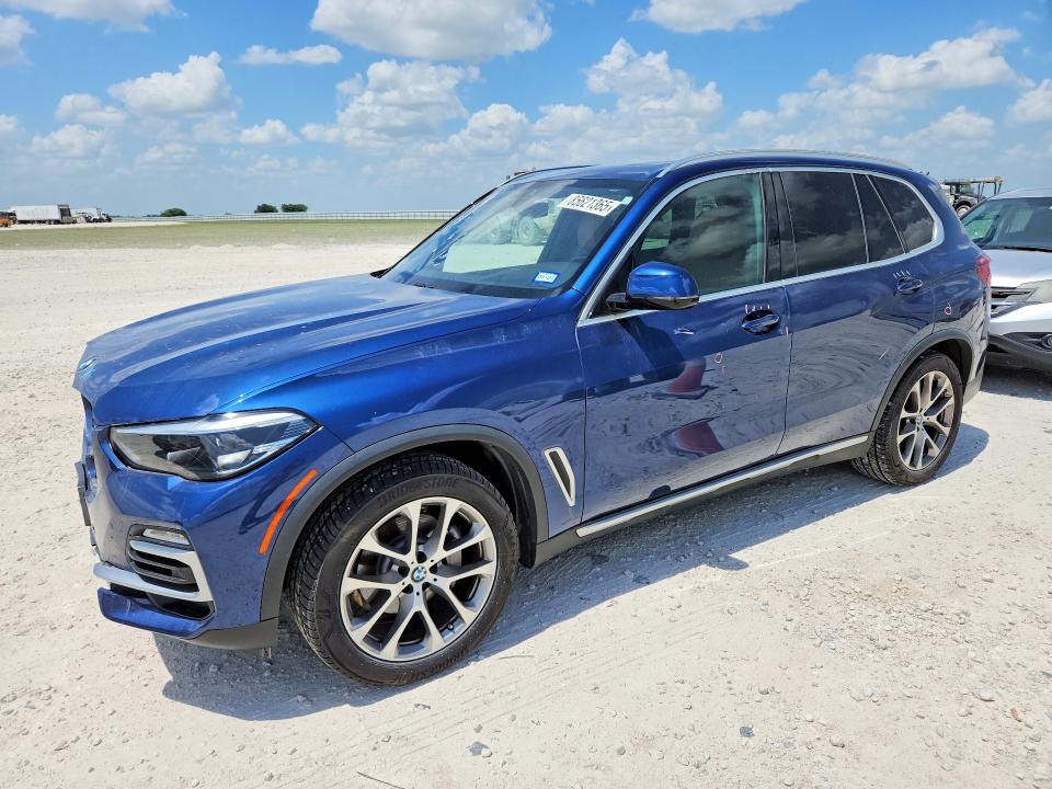 2019 BMW X5 VIN 5UXCR6C53KLL01553 COPART salvage auction — FRONT END, Tx - Salvage Vehicle Title, sold $19,300 on 2026-07-09 (photo 1)