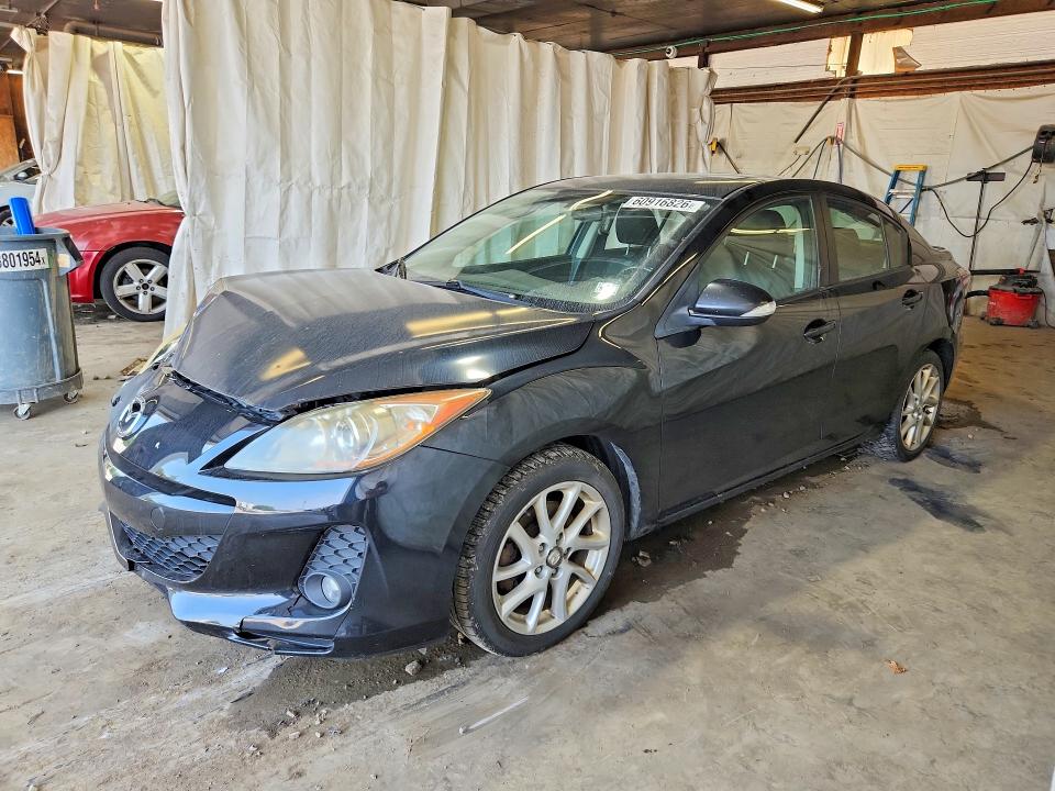 2012 Mazda 3 VIN JM1BL1V90C1656856 COPART salvage auction — FRONT END, Pa - Certificate Of Salvage, sold $175 on 2026-07-23 (photo 1)