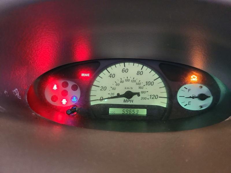 2000 Toyota Echo VIN JTDAT123XY0039991 COPART salvage auction — FRONT END, CA - DIS/DLR/EXP APP FOR DUP CLEAN, sold $225 on 2026-07-09 (photo 9)
