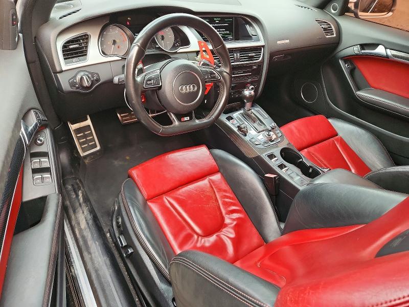 2015 Audi S5 VIN WAUCGAFH6FN009242 COPART salvage auction — MECHANICAL, PA - CERT OF TITLE (P), sold $9,300 on 2026-07-24 (photo 8)