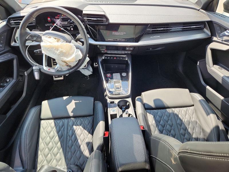 2024 Audi S3 VIN WAUH3DGY7RA044174 COPART salvage auction — FRONT END, IN - CERT OF TITLE-SALVAGE TITLE, sold $11,300 on 2026-09-04 (photo 8)