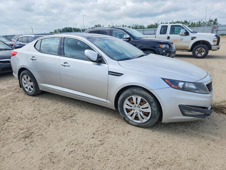 2011 Kia Optima VIN KNAGM4A77B5206781 COPART salvage auction — FRONT END, AB - BOS - SALVAGE, sold $475 on 2026-07-30 (photo 4)