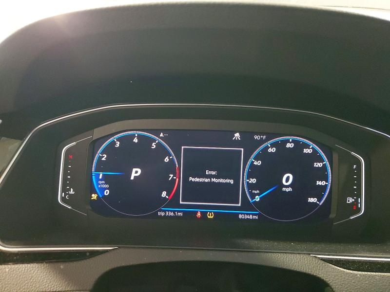 2020 Volkswagen Arteon VIN WVWSR7ANXLE014206 COPART salvage auction — FRONT END, Salvage Title, sold $3,300 on 2026-08-05 (photo 9)