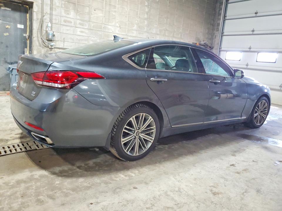 2019 Genesis G80 VIN KMHGN4JE2KU299628 COPART salvage auction — MECHANICAL, Mn - Certificate Of Title, sold $2,550 on 2026-07-23 (photo 3)