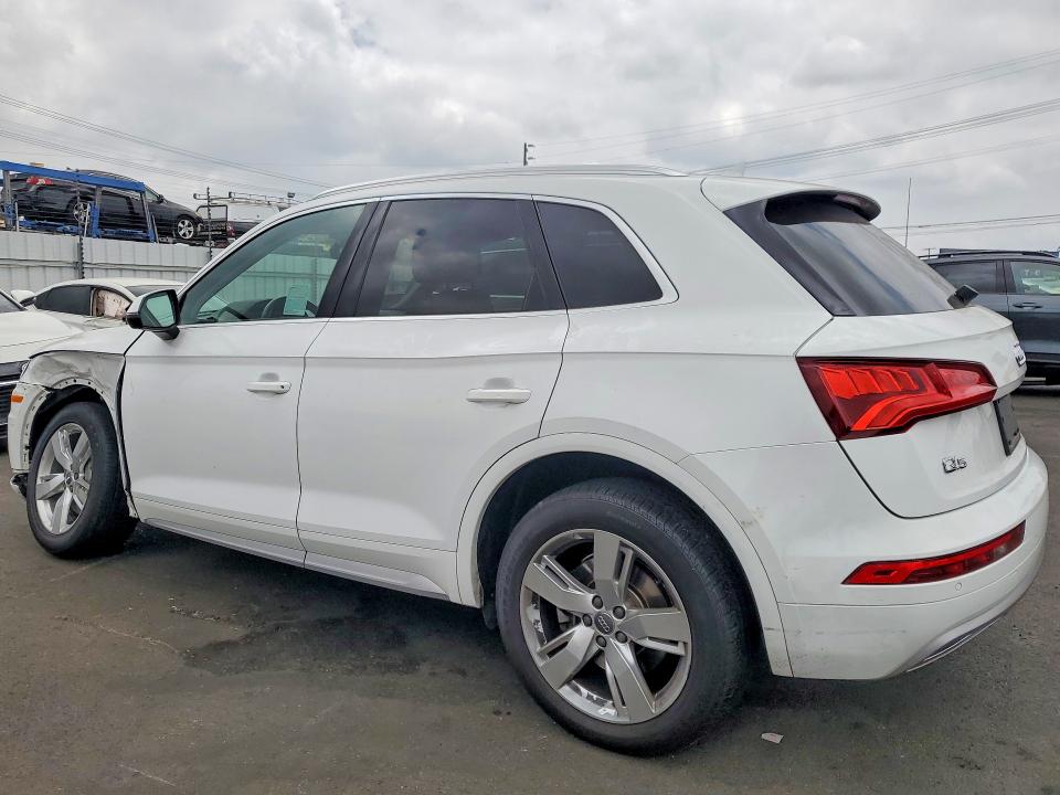 2018 Audi Q5 VIN WA1BNAFY5J2083289 COPART salvage auction — FRONT END, Ca - Salvage Certificate, sold $6,400 on 2026-07-13 (photo 2)