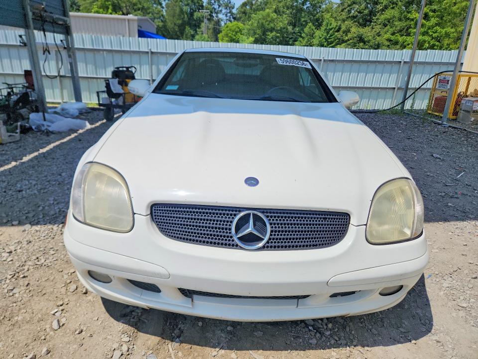 2004 Mercedes-benz Slk-class VIN WDBKK65F84F300485 COPART salvage auction — REAR END, GA - CERT OF TITLE-SALVAGE (P), sold $200 on 2026-07-21 (photo 5)