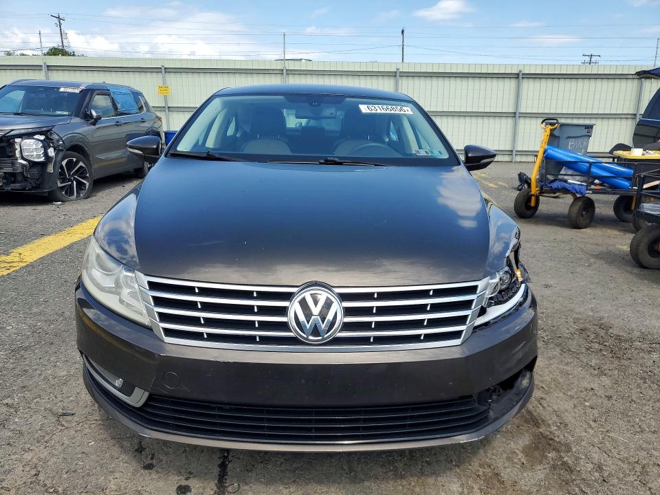 2014 Volkswagen Passat cc VIN WVWBP7AN5EE533401 COPART salvage auction — FRONT END, Pa - Certificate Of Salvage, sold $950 on 2026-08-14 (photo 5)