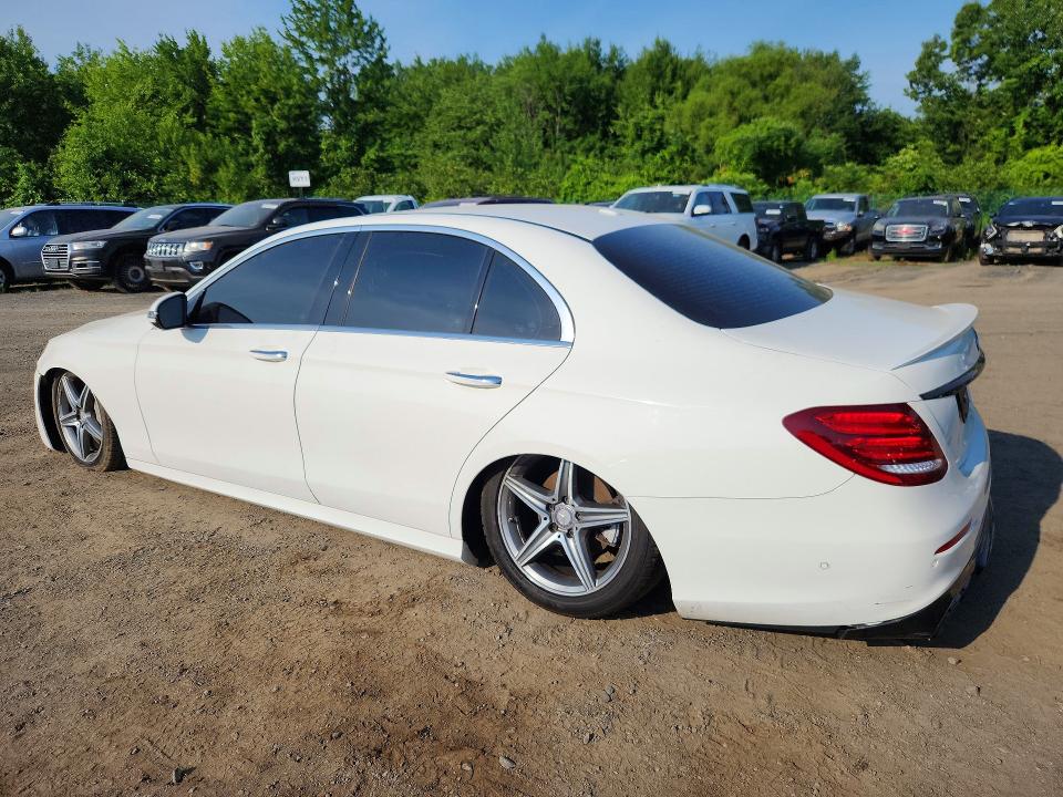 2017 Mercedes-benz E-class VIN WDDZF4KB8HA083491 COPART salvage auction — FRONT END, MA - CERTIFICATE OF TITLE (P), sold $8,900 on 2026-07-31 (photo 2)