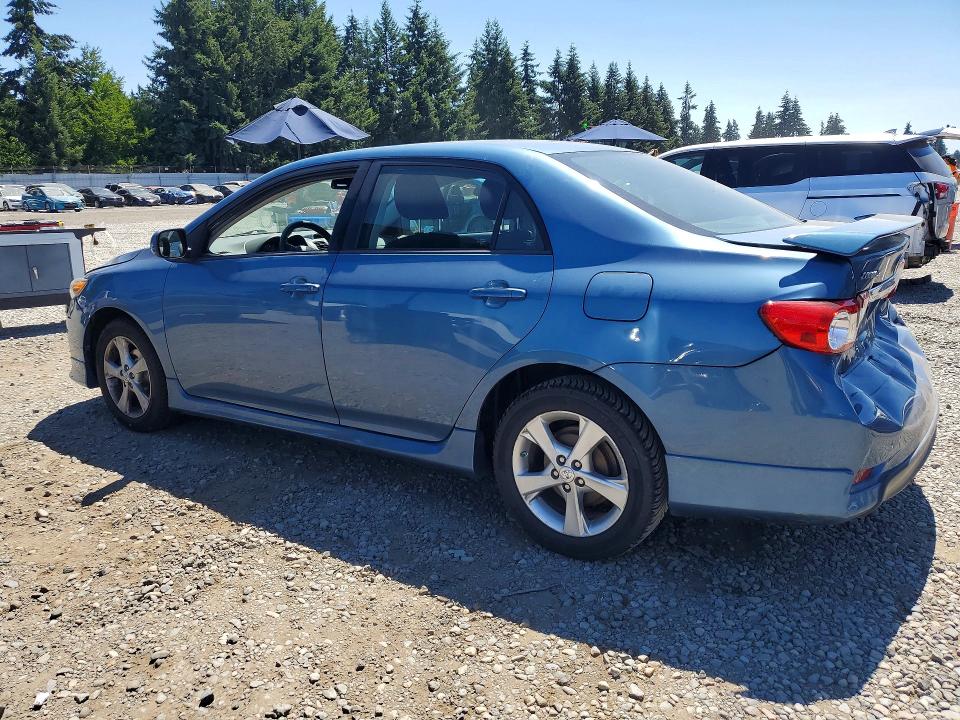 2013 Toyota Corolla VIN 5YFBU4EE3DP140676 COPART salvage auction — REAR END, Wa - Bill Of Sale, sold $250 on 2026-07-24 (photo 2)