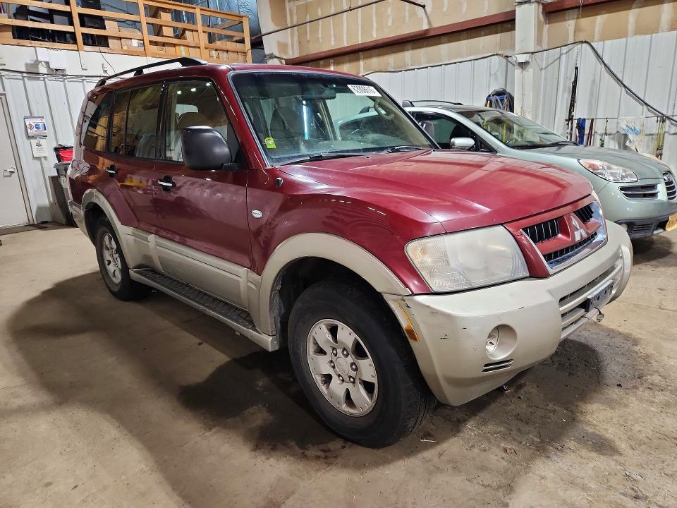 2003 Mitsubishi Montero VIN JA4NW31S53J035129 COPART salvage auction — REAR END, Ak - Certificate Of Vehicle Title, sold $25 on 2026-07-28 (photo 4)