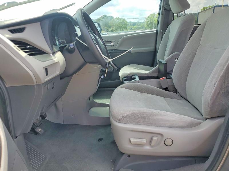 2020 Toyota Sienna VIN 5TDKZ3DC6LS030092 COPART salvage auction — FRONT END, Tn - Salvage Certificate, sold $6,100 on 2026-07-15 (photo 7)