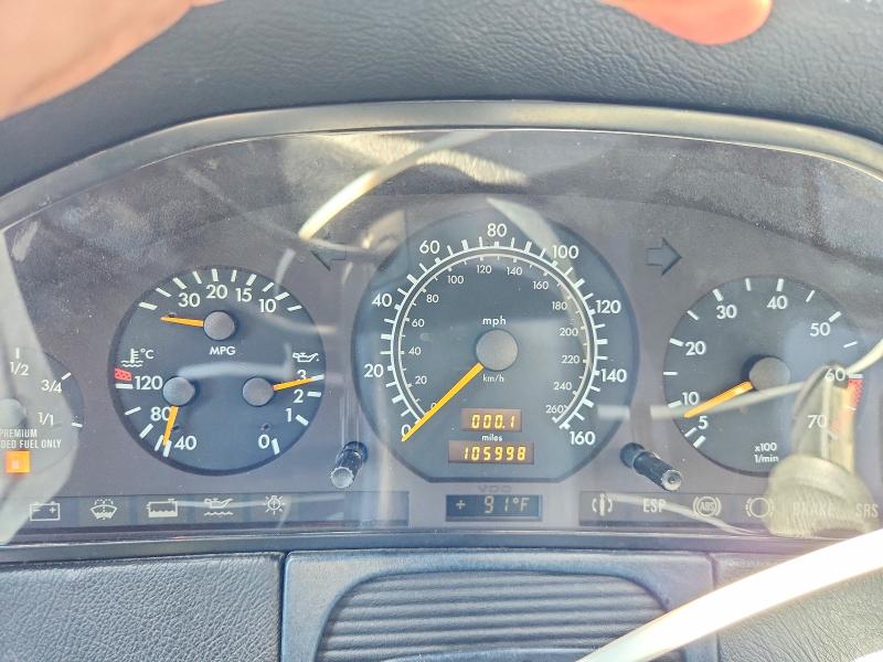 1997 Mercedes-benz S class VIN WDBGA76G9VA354673 COPART salvage auction — MINOR DENT/SCRATCHES, CA - DIS/DLR/EXP ONLY CLEAN TITLE (P), sold $4,700 on 2026-07-13 (photo 9)