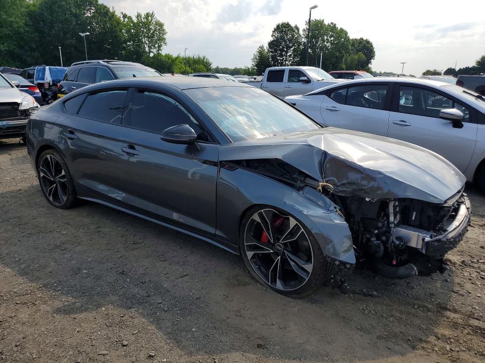 2023 Audi S5 VIN WAUC4CF59PA031190 COPART salvage auction — FRONT END, Ma - Cert Of Title-Salvage, sold $500 on 2026-07-30 (photo 4)