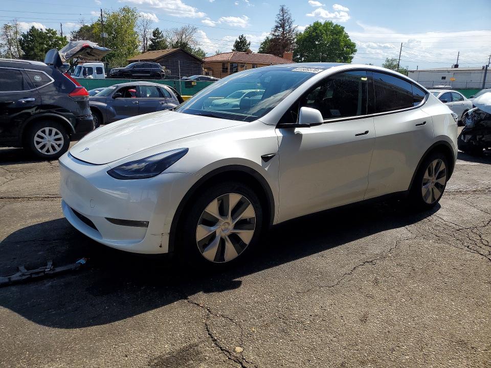 2023 Tesla Model y VIN 7SAYGAEE8PF714224 — COPART salvage auction photo