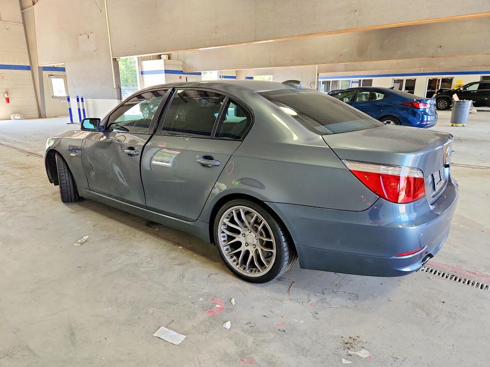 2009 BMW 5 series VIN WBANW13589C163408 COPART salvage auction — SIDE, VA - CERTIFICATE OF TITLE, sold $225 on 2026-07-17 (photo 2)