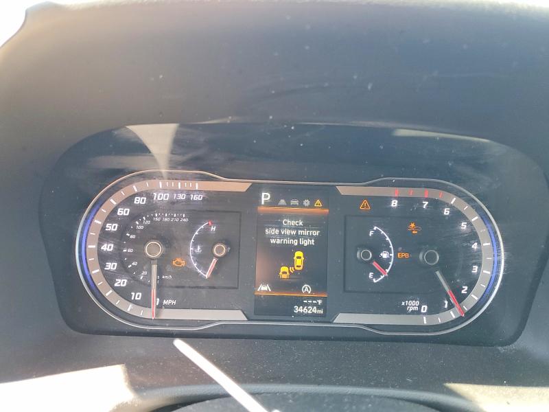 2024 Hyundai Tucson VIN KM8JBCDE0RU278467 COPART salvage auction — FRONT END, WA - BILL OF SALE, sold $3,600 on 2026-07-27 (photo 9)