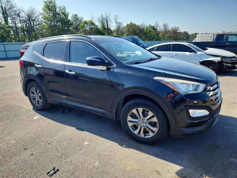 2014 Hyundai Santa fe VIN 5XYZU3LB0EG137337 COPART salvage auction — FRONT END, Ny - Mv-907A Salvage Certificate, sold $3,000 on 2026-07-20 (photo 4)