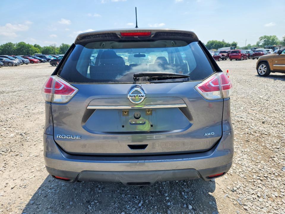 2016 Nissan Rogue VIN KNMAT2MV6GP685538 COPART salvage auction — MINOR DENT/SCRATCHES, Oh - Certificate Of Title, sold $700 on 2026-07-28 (photo 6)