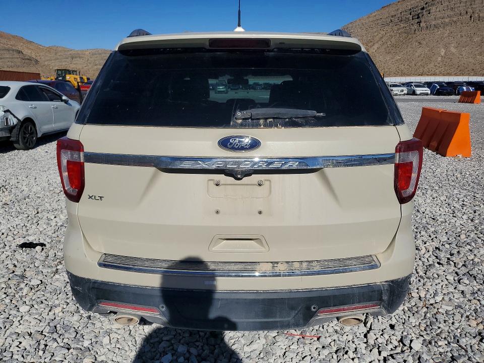 2018 Ford Explorer VIN 1FM5K7D84JGB09350 COPART salvage auction — FRONT END, Salvage Title, sold $3,150 on 2026-07-29 (photo 6)