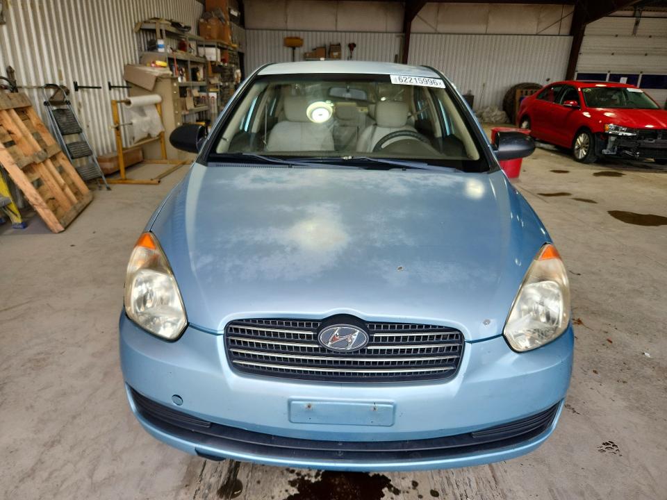 2009 Hyundai Accent VIN KMHCM46C39U298572 COPART salvage auction — REAR END, PA - CERTIFICATE OF SALVAGE, sold $375 on 2026-07-31 (photo 5)