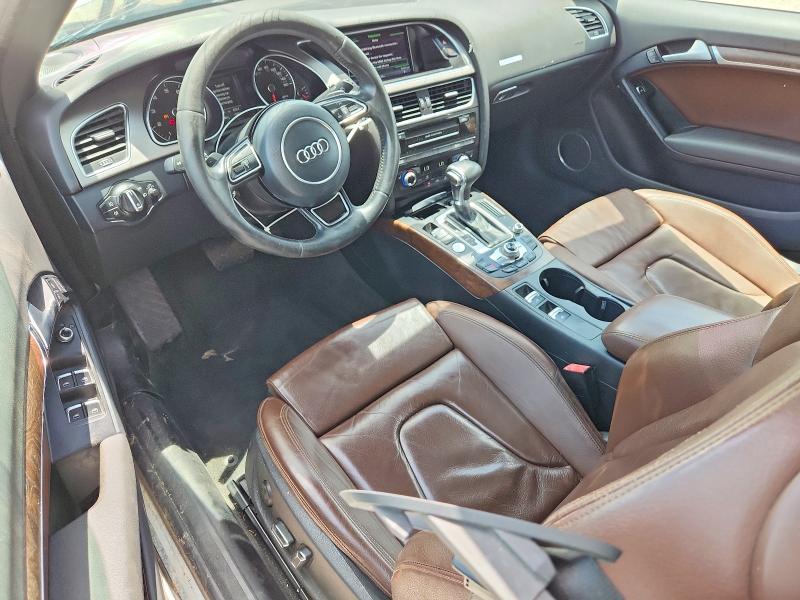 2014 Audi A5 VIN WAULFAFH8EN014489 COPART salvage auction — FRONT END, Wv - Salvage Certificate, sold $225 on 2026-09-03 (photo 8)