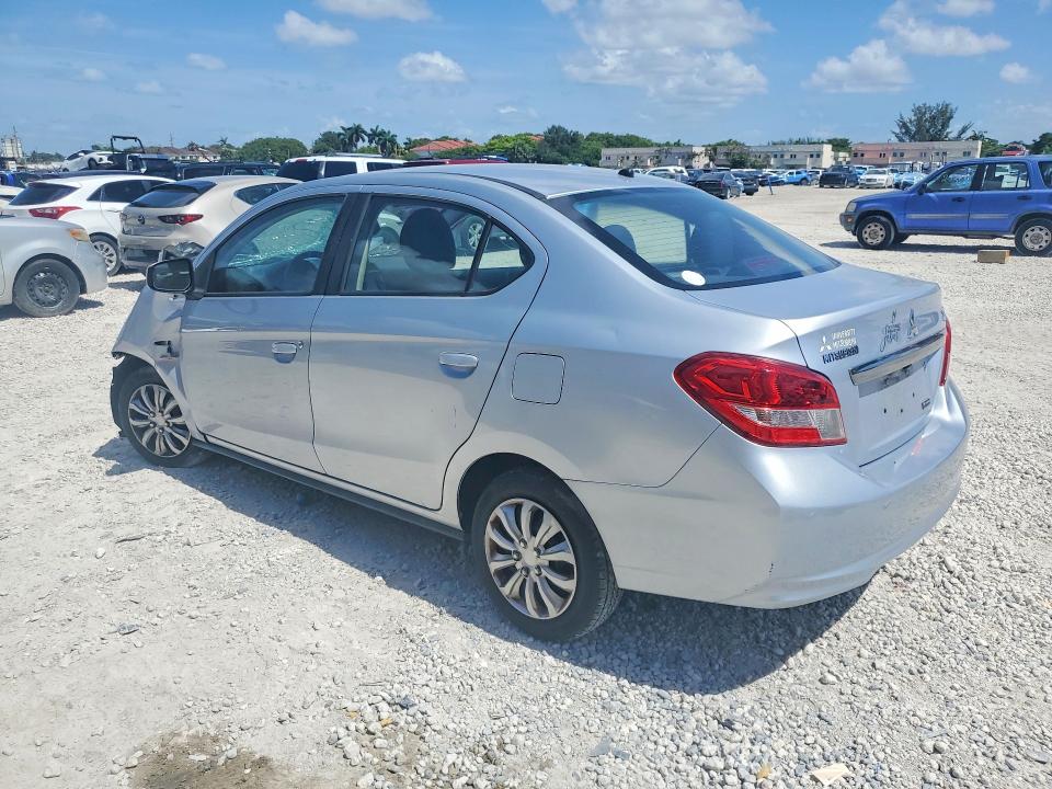 2019 Mitsubishi Mirage VIN ML32F3FJ7KHF11384 COPART salvage auction — FRONT END, Fl - Cert Of Title Slvg Rebuildable, sold $925 on 2026-07-31 (photo 2)