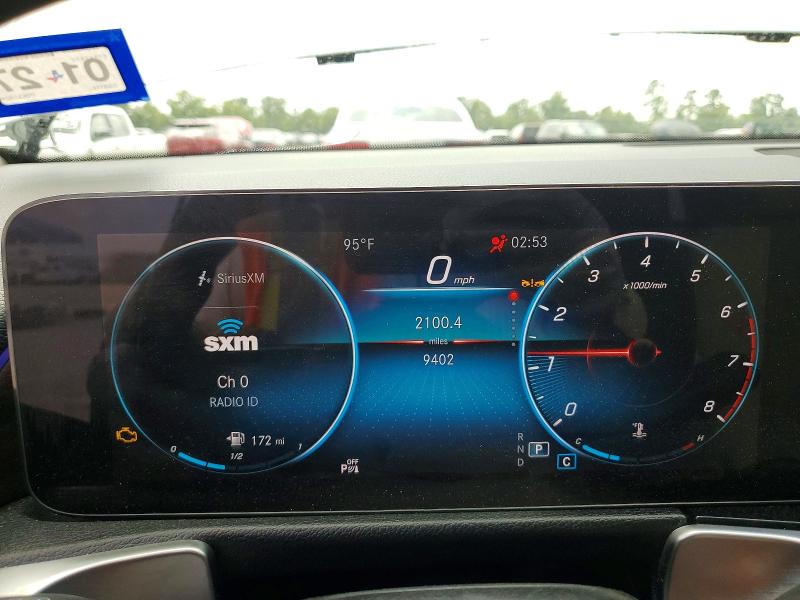 2023 Mercedes-benz Glb VIN W1N4M4GB8PW319246 COPART salvage auction — FRONT END, Tx - Salvage Vehicle Title, sold $6,500 on 2026-07-28 (photo 9)