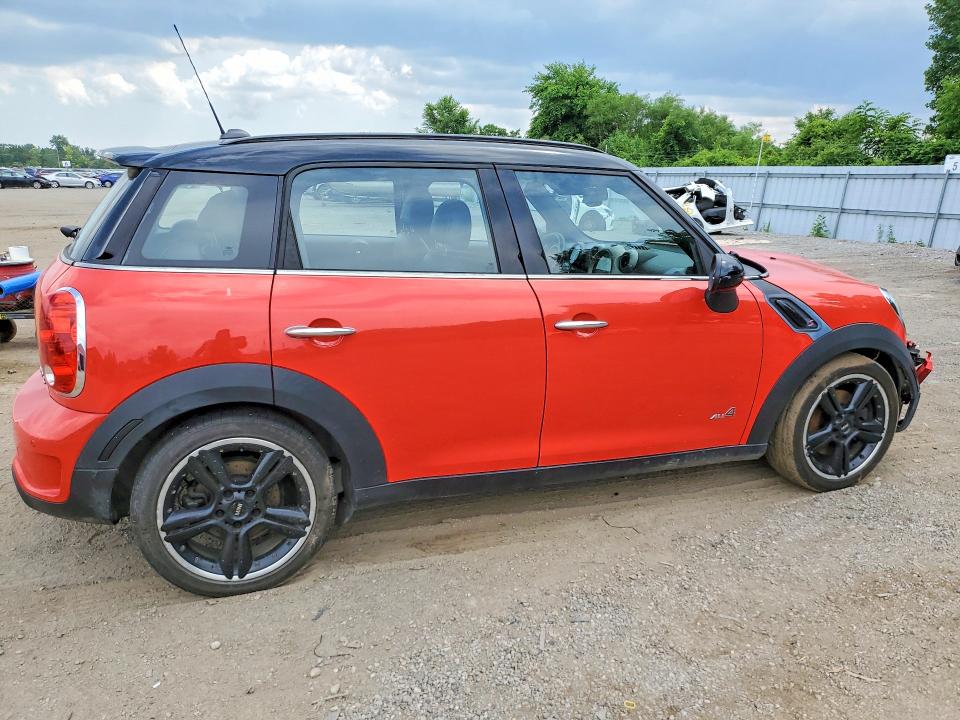 2012 Mini Cooper VIN WMWZC5C52CWL59268 COPART salvage auction — FRONT END, ON - PERMIT NO BRAND - UNFIT, sold $150 on 2026-07-28 (photo 3)