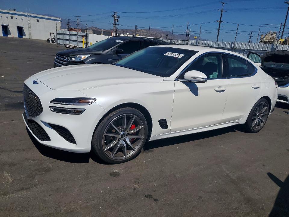 2025 Genesis G70 VIN KMTG34SC2SU155666 — COPART salvage auction photo