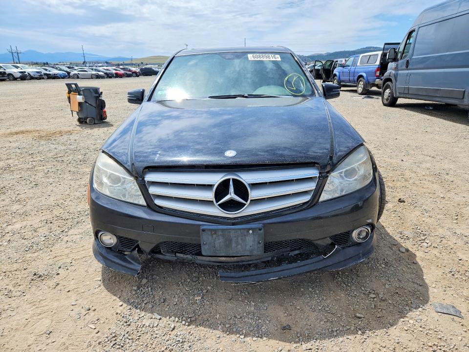 2010 Mercedes-benz C class VIN WDDGF8BB7AR108743 COPART salvage auction — FRONT END, Mt - Certificate Of Title, sold $225 on 2026-07-28 (photo 5)