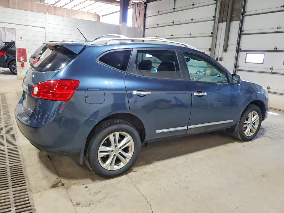 2013 Nissan Rogue VIN JN8AS5MV6DW658950 COPART salvage auction — HAIL, Mn - Certificate Of Title, sold $1,950 on 2026-07-14 (photo 3)